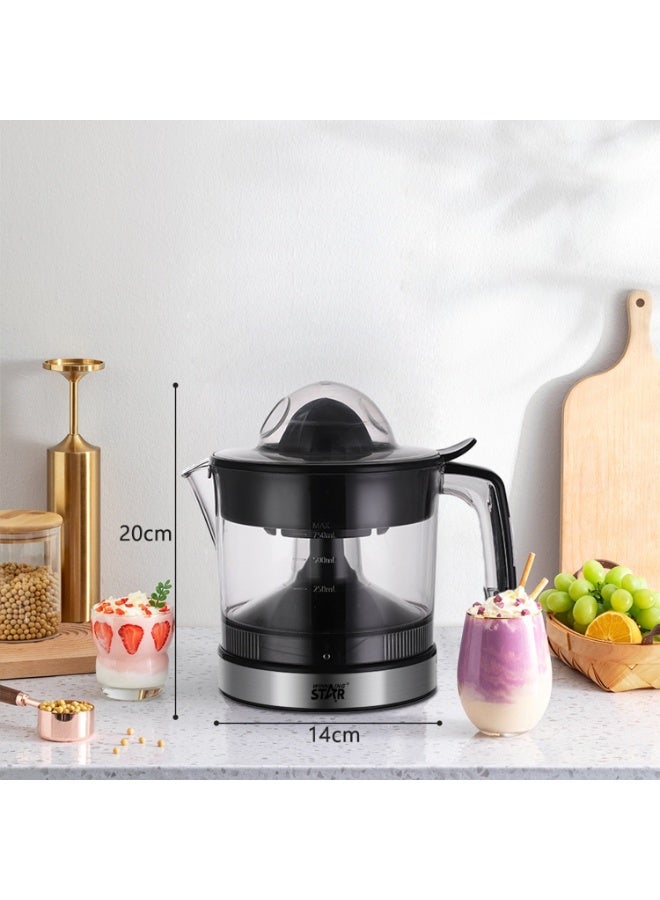 Winning Star Electric Citrus Juicer 750ml Capacity, 30W Copper Motor, Removable Accessories for Easy Cleaning, Compact Design | Juice Maker for Oranges, Lemons & More (St-5594) - Image 3