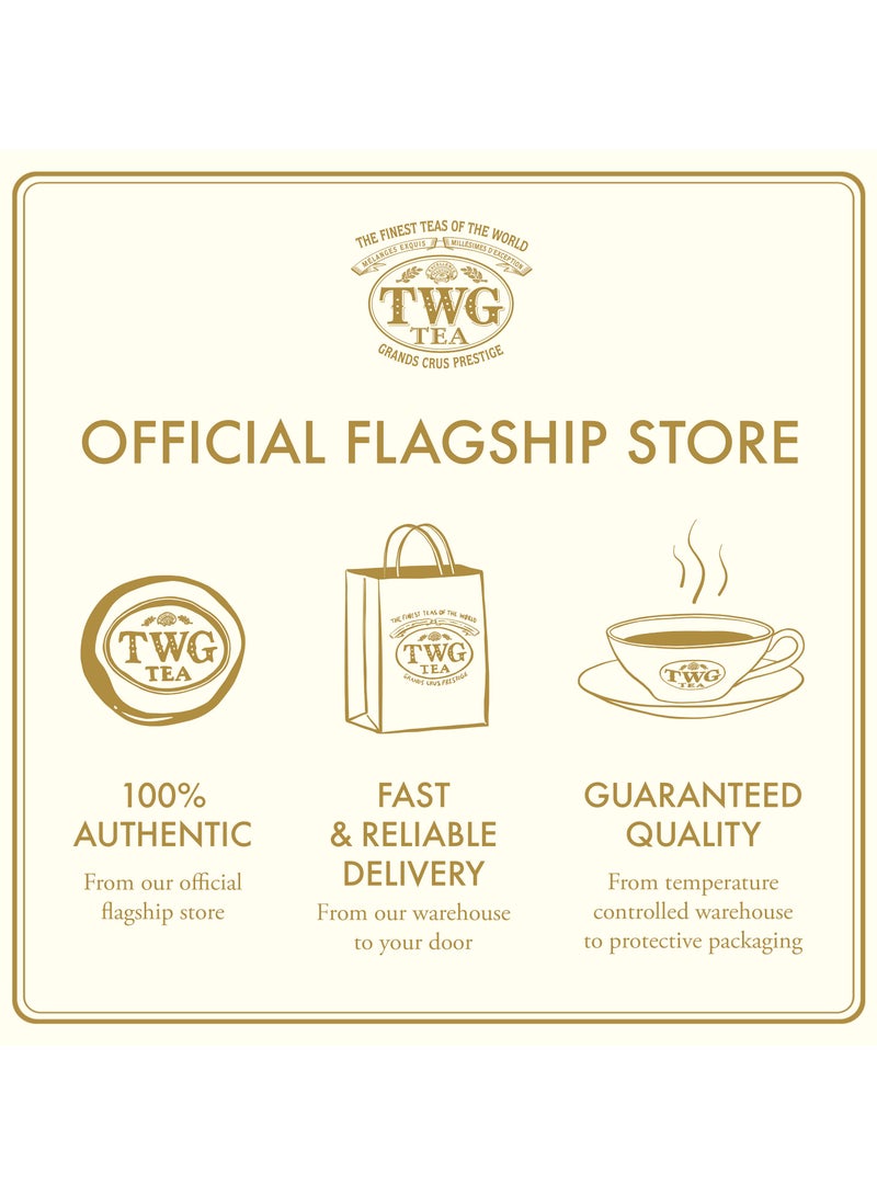 TWG Tea Happy Birthday Tea | Black Tea | Red Berries & Vanilla | Caviar Tin, 100g | Gift Set - Image 5
