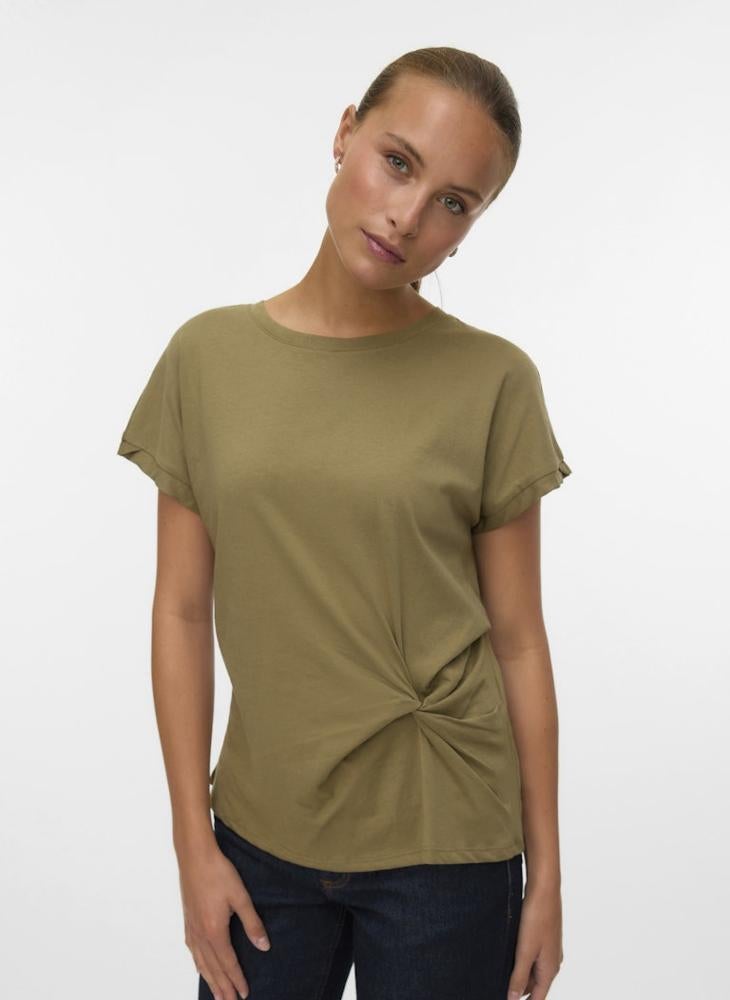 فيرو مودا تيشيرت بياقة دائرية في إم جاناس - Image 1