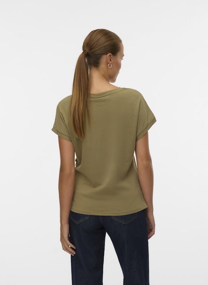 فيرو مودا تيشيرت بياقة دائرية في إم جاناس - Image 2