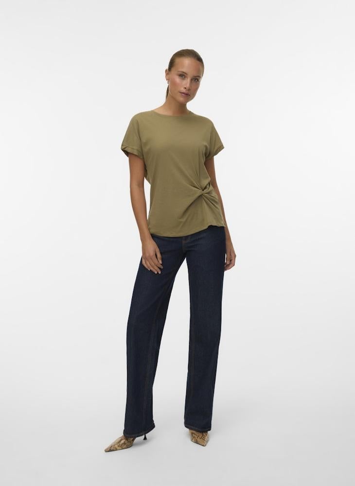 فيرو مودا تيشيرت بياقة دائرية في إم جاناس - Image 4