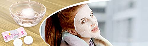 E Shopping Compressed Facial Face Sheet tablets DIY Facial Paper Spa Skin Care - Pack of 50 pcs,50 Count (Pack of 1) - Image 4
