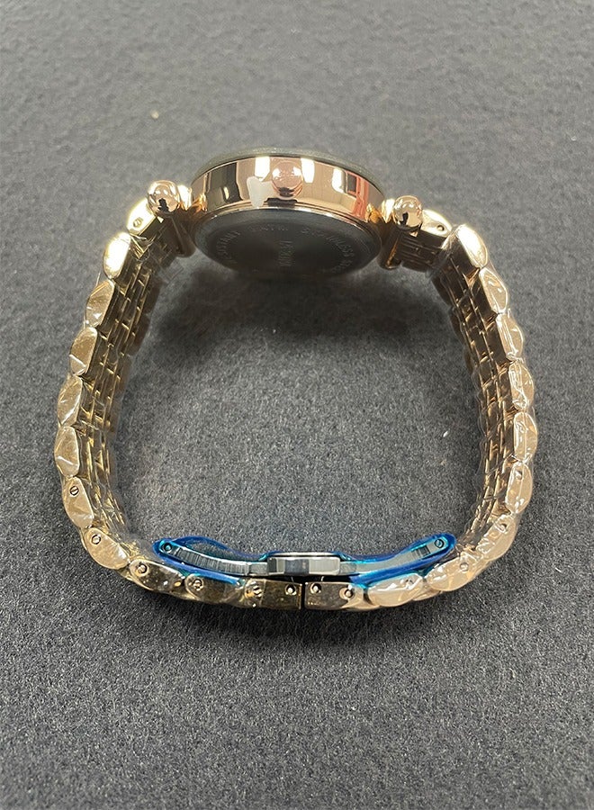 SENO Ocean Heart Quartz Watch, Red Starry Diamond Dial with Solid Steel Strap, Waterproof Ladies' Watch, Lightweight Luxury Timepiece. - Image 4