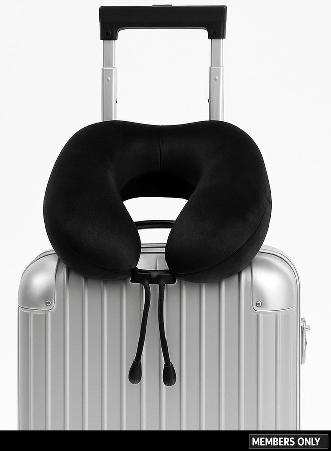 Members Only Black Neck Pillow for Traveling - Travel Pillow for Airplanes, Cars, Trains - Plane Travel Essentials - Image 5