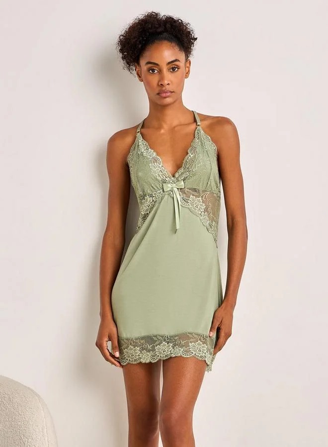 سبلاش فيڤ Slip Dress with Thongs