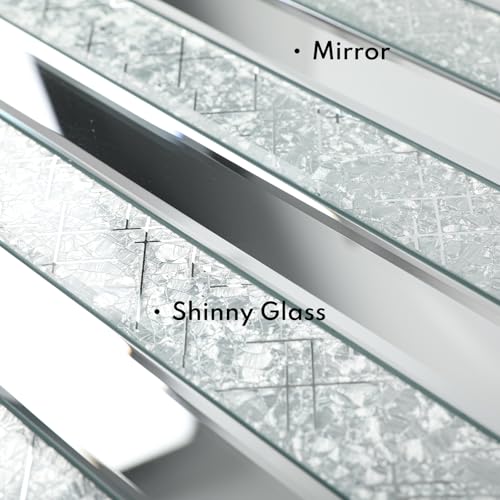 Lovdeco Peel and Stick Mirror Strip Tile, 1.2 x 12 Inches Mirror Tiles for Kitchen Backsplash and Bathroom Wall (5 Pieces, 5 SQ.FT.) - Image 4