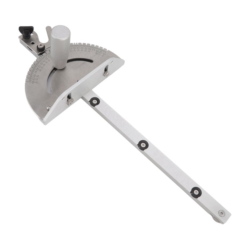 Miter Gauge Wear Resistant Aluminum High Accuracy Table Saw Miter Gauge for Woodworking - Image 3
