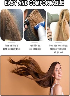 Generic Hair Dryer Curling Cap Attachment Hair Dryer Cap Diffuser Hair Dryer Drying Cap Deep Conditioning Handheld Hair Dryer Cap Hair Dryer Styling Curling Cap Heat Insulation Cap (2 Pack)  - Image 3