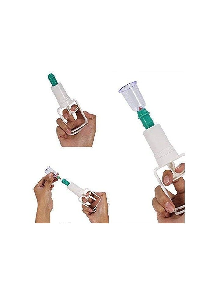 12 Cups Bio Magnetic Traditional Chinese Cupping Therapy Cup Set Vacuum Cupping Set For Pain Relief - Image 2