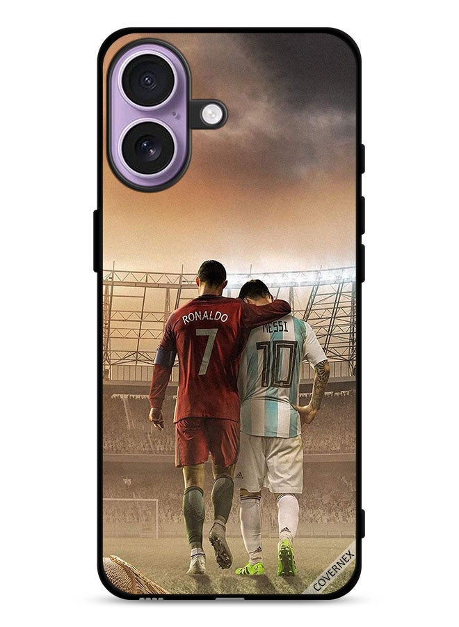 Covernex Apple iPhone 17 Protective Case Cover Messi & CR7 Ronaldo - Image 1