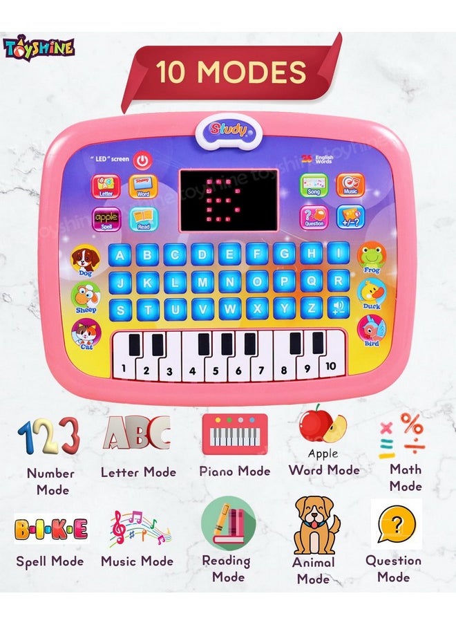 Toyshine Kids Computer Tablet Toy Baby Children Early Educational Learning Machine Toys Electronic Children Study Game for 3+ Year Old's Girls Boys Gift Birthday Presents - pzsku/ZC779DFF1EE35626DAF18Z/45/_/1740118257/038b3789-8629-4909-ada4-d7f00bd1bbe5