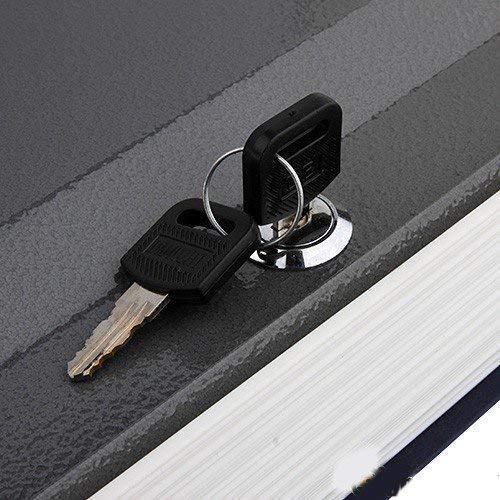 FOSCADIT Foscadit Book Safe Metal Locker Box with Lock and Key Secret Safe Box Hidden inside Dictionary  - Image 3