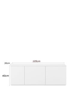 Generic Modern TV unit - height 40 cm - width 105 cm - depth 30 cm, from Furniture Store.  - Image 4