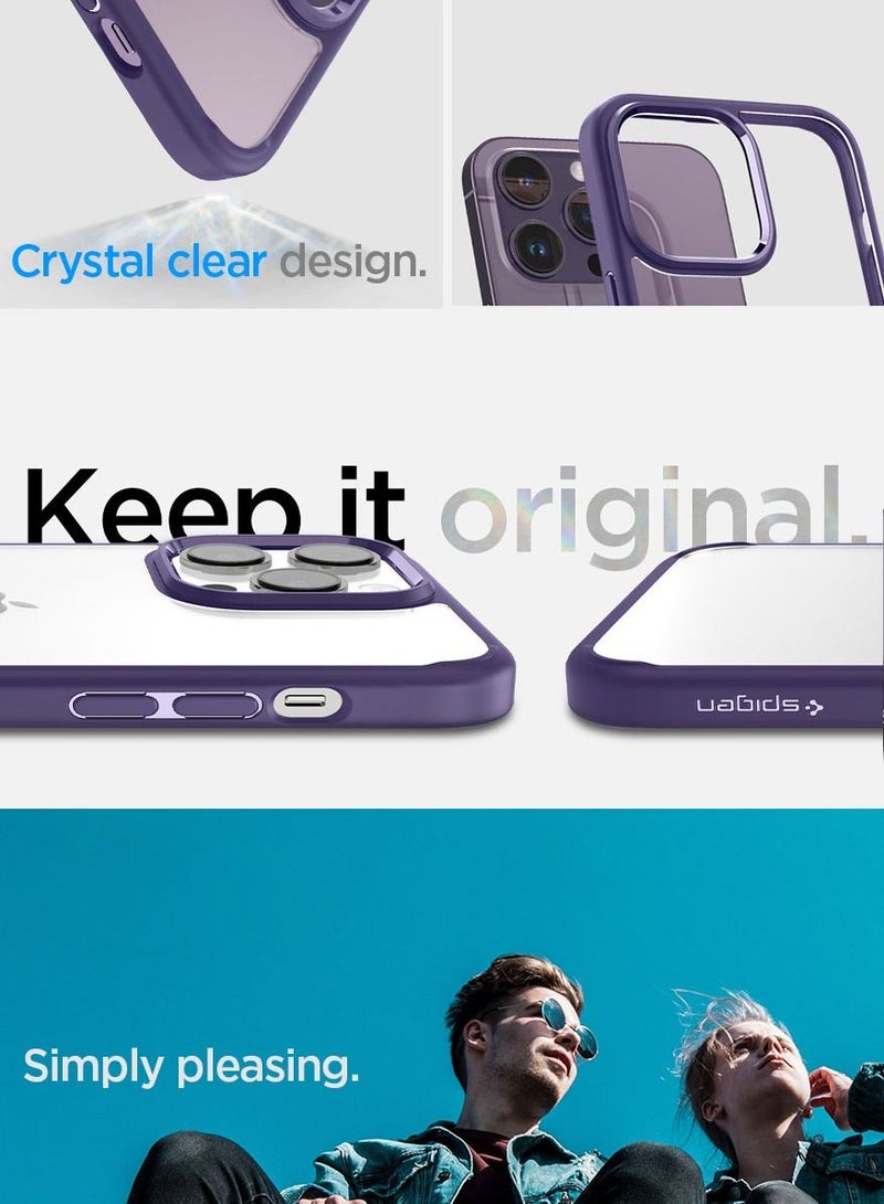 Ultra Hybrid for iPhone 14 Pro Max Case Cover - Deep Purple