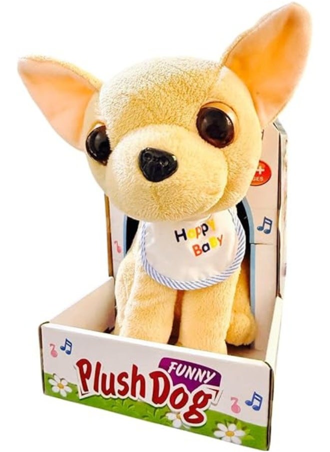 Generic - Cute stuffed dog interacts with kids, wagging his head and tail and making fun and cheerful sounds while walking, singing and dancing - Image 1