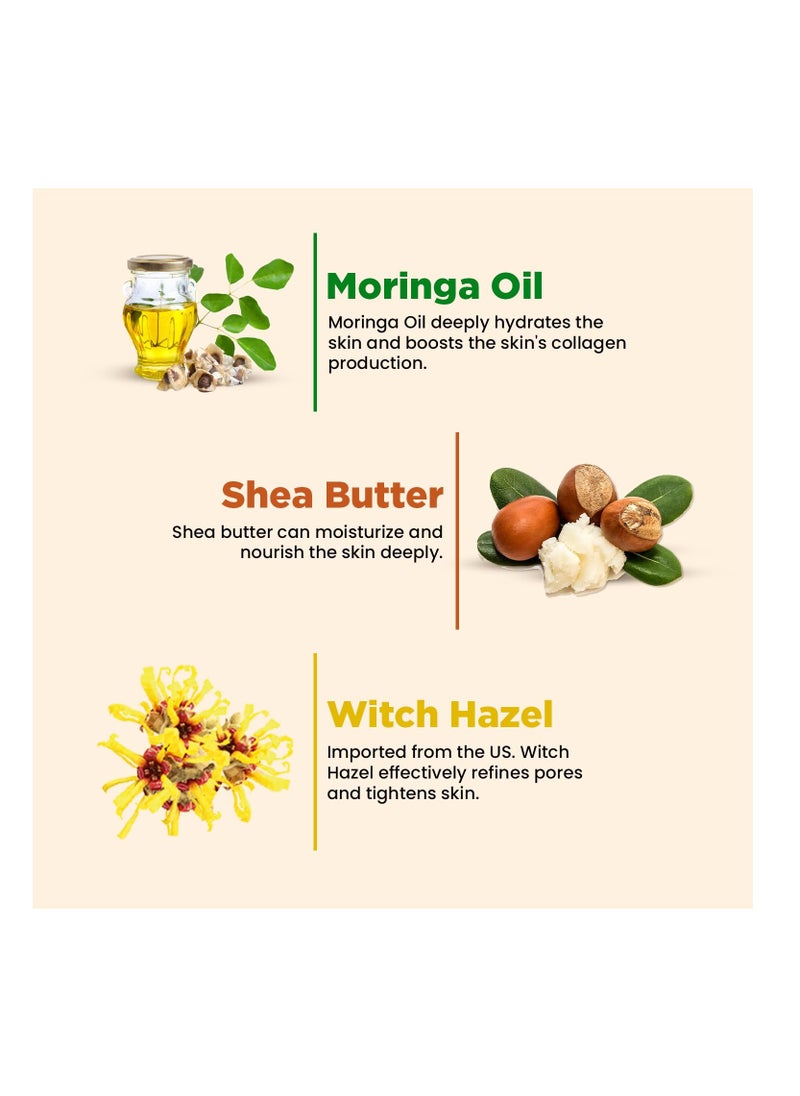 Skin Story Clean Beauty The Skin Story Reviving Shower Gel All Skin Types Infused with Moringa Shea Butter  - Image 3