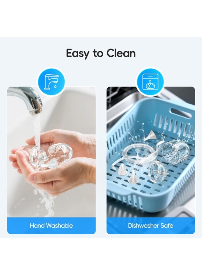 مدكودس شفاط أنف الطفل، شفاط أنفي متقدم، 9 مستويات شفط، مع ضوء ليلي وأغاني أطفال مهدئة، شفاط أنفي كهربائي. - Image 5