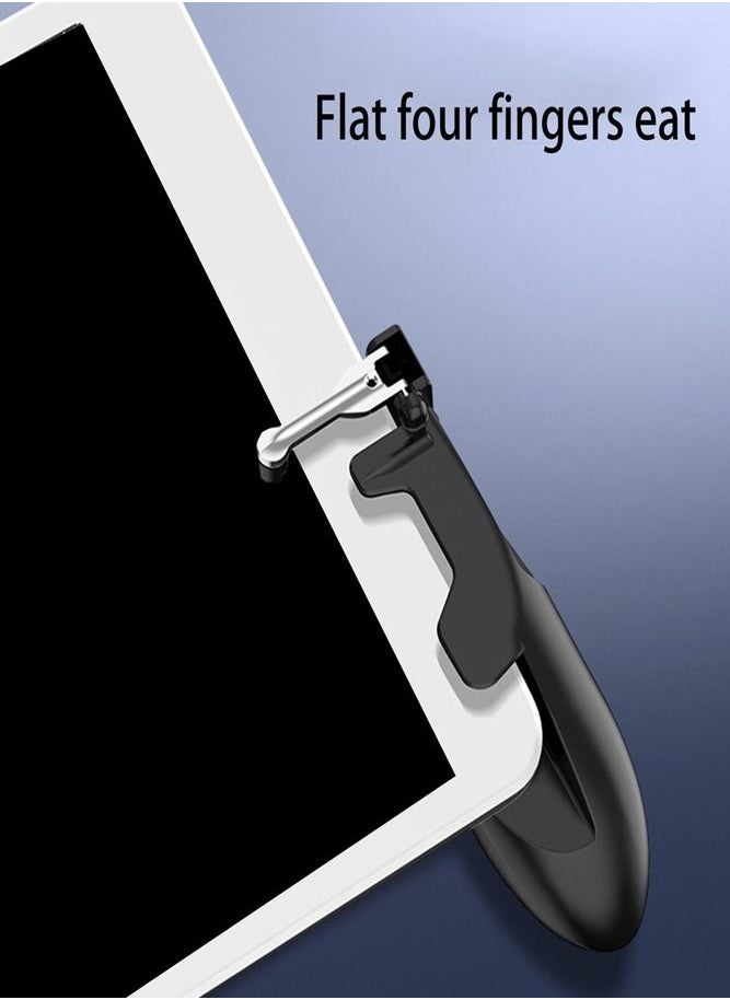 4 Fingers Mobile Game Controller Handgrip for Smartphones/iPad/Tablets Sensitive Shoot Aim Gamepad Trigger