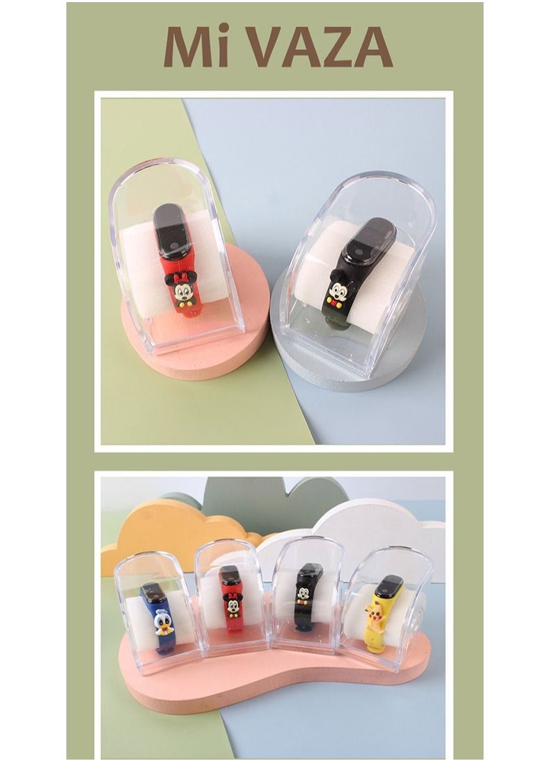 Mi VAZA M3 Cartoon Children's LED Electronic Waterproof Touch Watch - Cute Cartoon Gifts for Children - Digital Sports Toddler Daily Waterproof LED Design  - Image 5