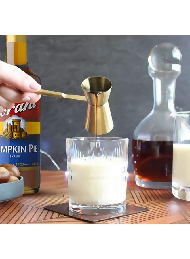 AlphaPantry Premium White Chocolate 750 ml Coffee Syrup Flavoring With Alpha Pantry Gold Pump Coffee Syrup Dispenser - Image 3