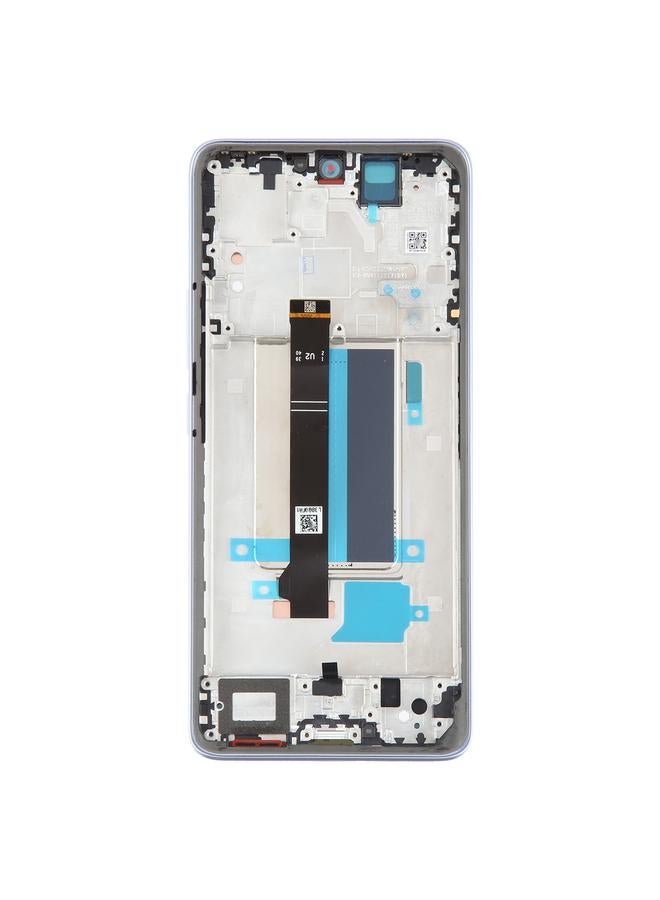 erorex Replacement For Xiaomi Redmi Note 13 Pro+ Original AMOLED Material LCD Screen Digitizer Full Assembly with Frame Purple - Image 3