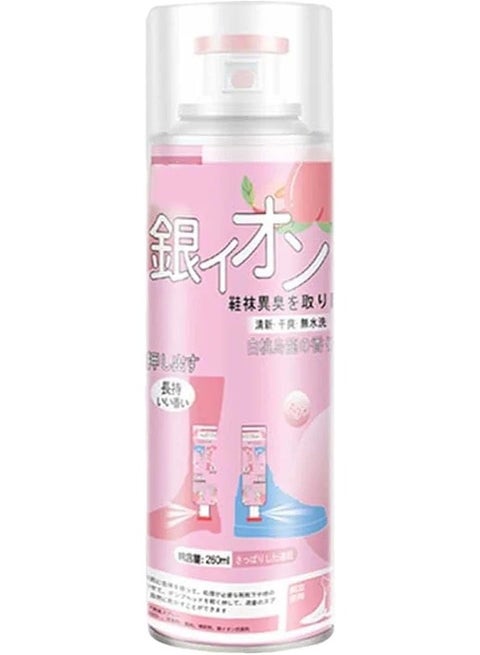 Shoe Odor Eliminator Spray - Foot Deodorizer and Disinfectant, Long-Lasting Freshness, Eliminates Bad Odors and Freshens Shoes and Air