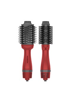 Rush Brush V3 Pro Red Ionic technology Hair Brush 1400W With 4 Heat And 3 Speeds  - Image 1