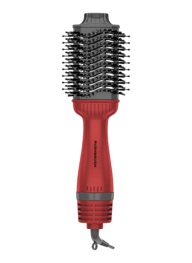 Rush Brush - V3 Pro Red Ionic technology Hair Brush 1400W With 4 Heat And 3 Speeds - Image 1