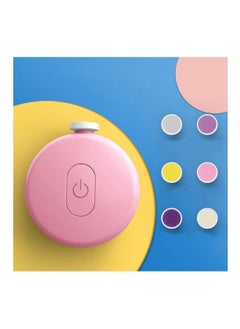 Filly Pink Electric Baby Nail Trimmer Nail Polisher Baby Nail Polisher Grinder Kit for Baby and Adults  - Image 1