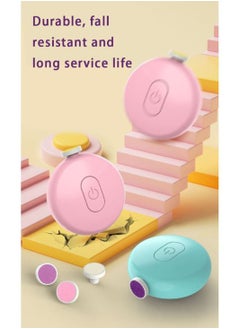 Filly Pink Electric Baby Nail Trimmer Nail Polisher Baby Nail Polisher Grinder Kit for Baby and Adults  - Image 3