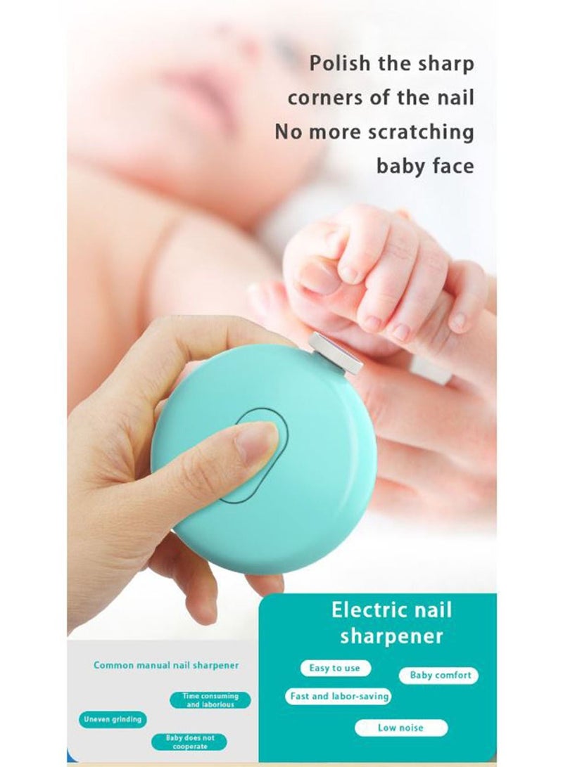 Filly Pink Electric Baby Nail Trimmer Nail Polisher Baby Nail Polisher Grinder Kit for Baby and Adults - Image 2