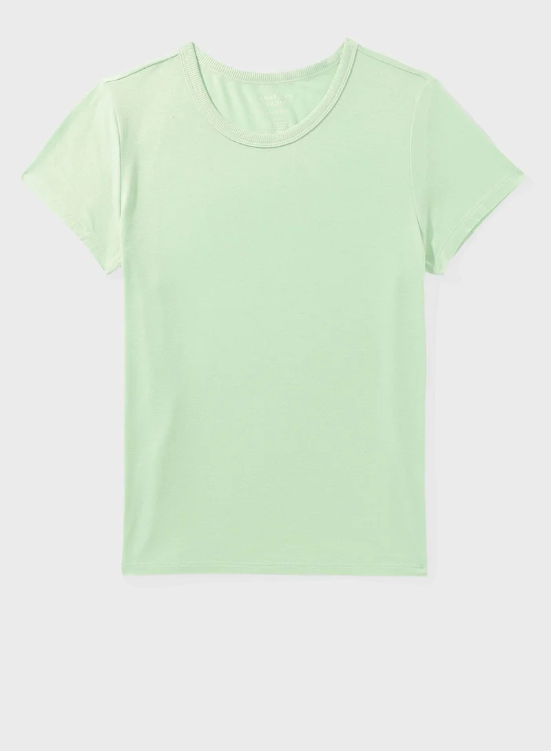 امريكان ايجل Crew Neck Half Sleeve T-Shirt