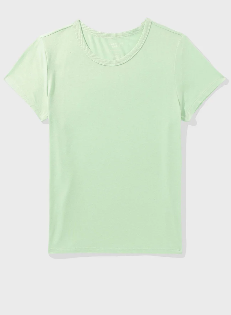امريكان ايجل Crew Neck Half Sleeve T-Shirt