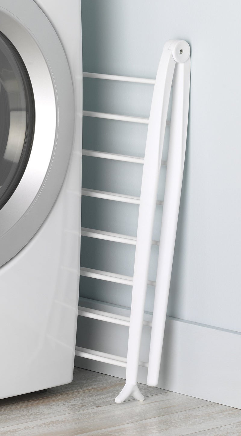Whitmor Spacemaker Drying Rack, White - Image 4