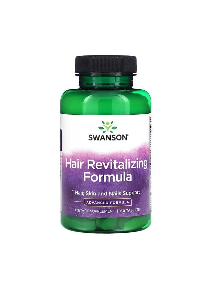 SWANSON Hair Revitalizing Formula, 60 Tablets