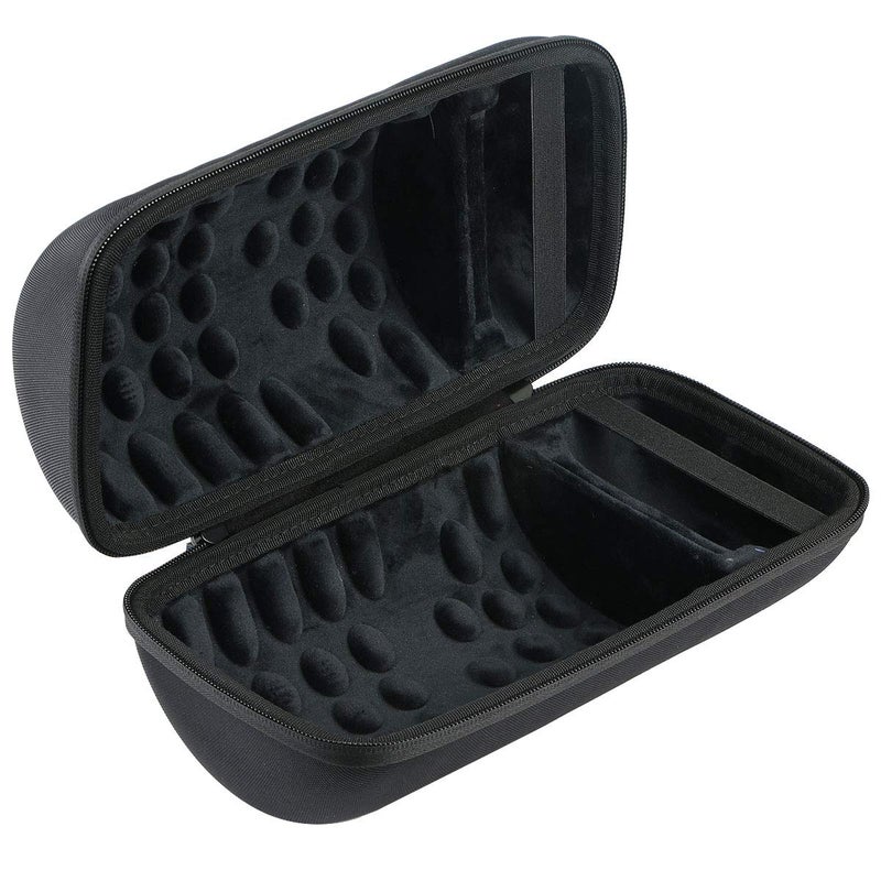 khanka Hard Travel Case Replacement for Bose Portable Smart Speaker (Square Triple Black) - Image 2