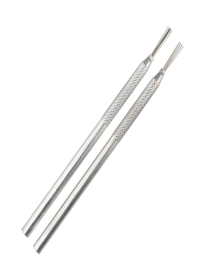 HSYMQ 2Pack Clay Needle Tools, Wire Feather Texture Tool for Ceramic Polymer Pottery Clay Sculpting, Texturing, Modeling - Image 1