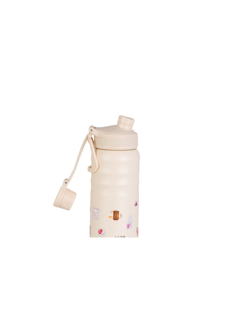 UAE Year Of "Growing in Unity"Steel Water Bottle - Children's Illustrations - Image 4
