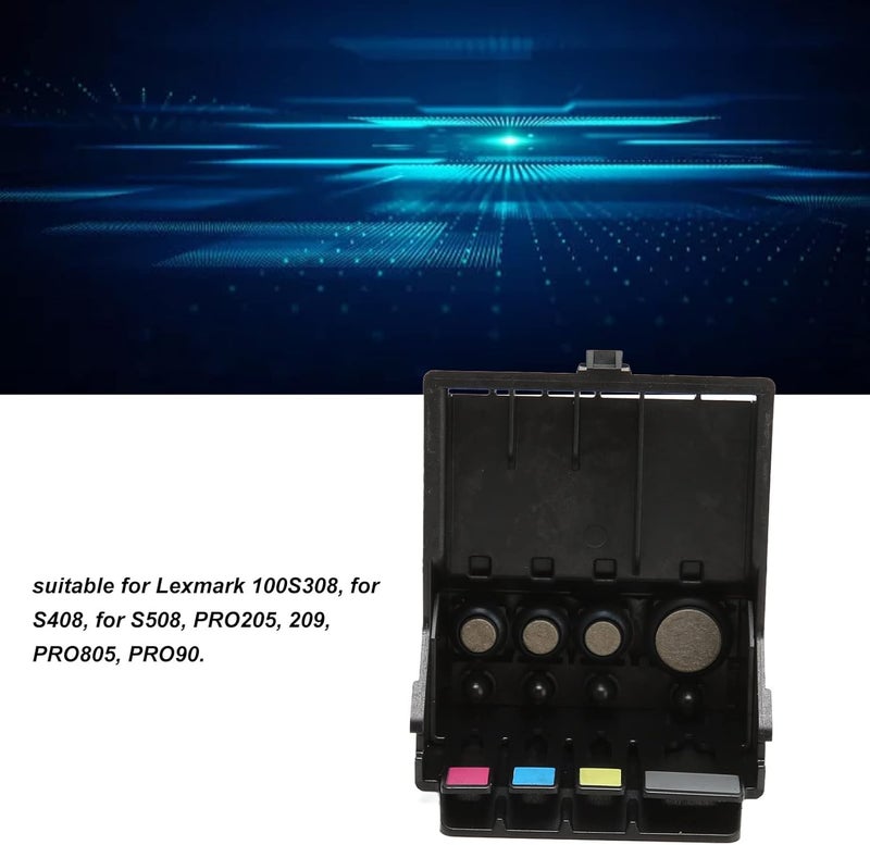 Print Head,Printhead Replacement for Lexmark Printhead for Lexmark S408 S508 PRO205 209, Printhead Replacement Printer Accessories, Printer Replacement Part, Replaceable Print Head, Printhead Pri - Image 3
