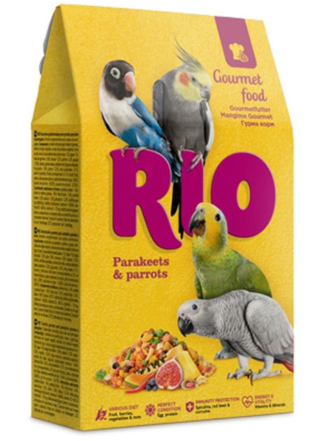 RIO Gourmet food for Parakeets and Parrots 250g - Image 1