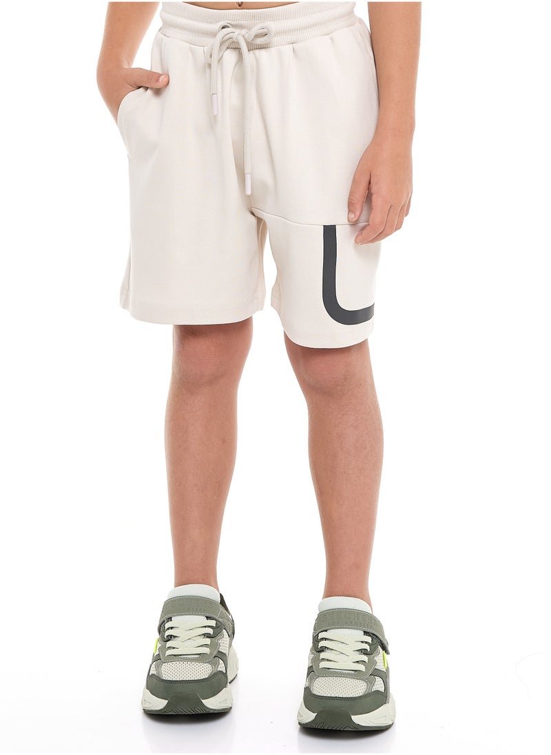 فكتور اند جين طقم جاكار للأولاد من فيكتور وجين – تصميم مخطط باللون الزيتوني مع خامة منسوجة - Image 3