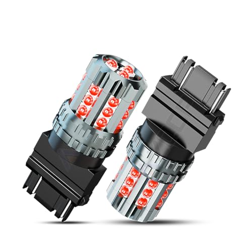 AZQOP 3157 4057 LED Brake/Tail Light Bulbs For Ford F150 F250 F350 2000 2001 2002 2003 2004 2005 2006 2007 2008 2009 2010 2011 2012 2013 2014 2015 2016 2017 2018 2019 2020, 300% Brightness, Plug&Play, 2PCS - Image 1