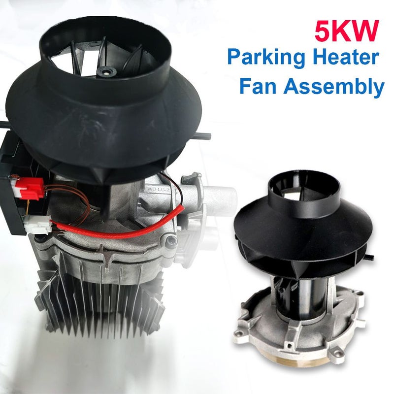 12V 5KW Air Parking Heater Blower Combustion Fan Assembly Motor Starting Engine Parts Diesel Heater Car Additions - Image 2