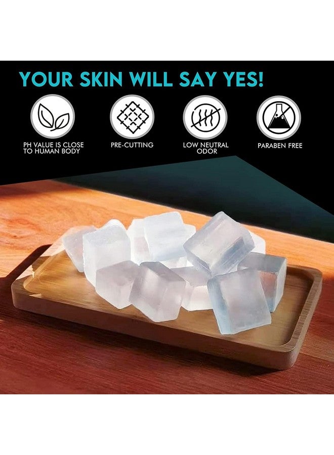ASHA Pre-Cutted Glycerine Transparent Soap Base Making Material, 1 kg | Effortless Elegance: Pre-Cut Transparent Soap Base for Instant Artisanal Creations - Image 3