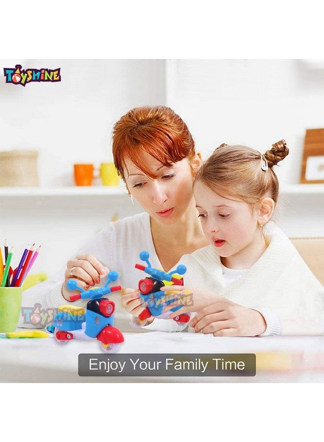 Toyshine Youth Scooter Unbreakable Car Toy Set (Set Of 2), Multi - Image 5