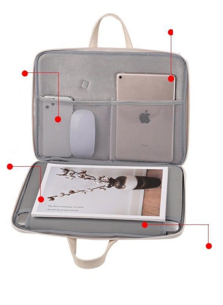 Laptop Case Sleeve 14/15/15.6 inch, Laptop Briefcase Multifunctional Large Capacity Sleeve Bag for 15.6 inch HP, Dell, Acer, Asus, Notebook, Colorful Baby Monster Laptop Bag - Image 2