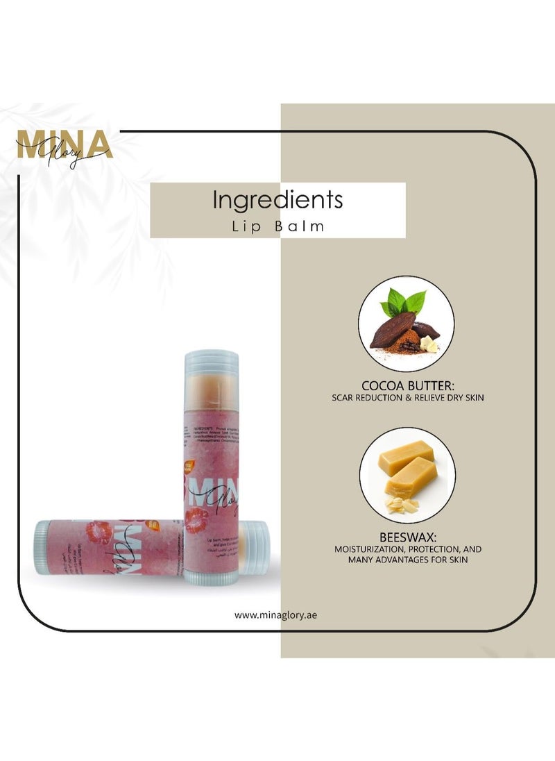 MINA Glory - Mina Glory Lip Balm 10ml - Image 1