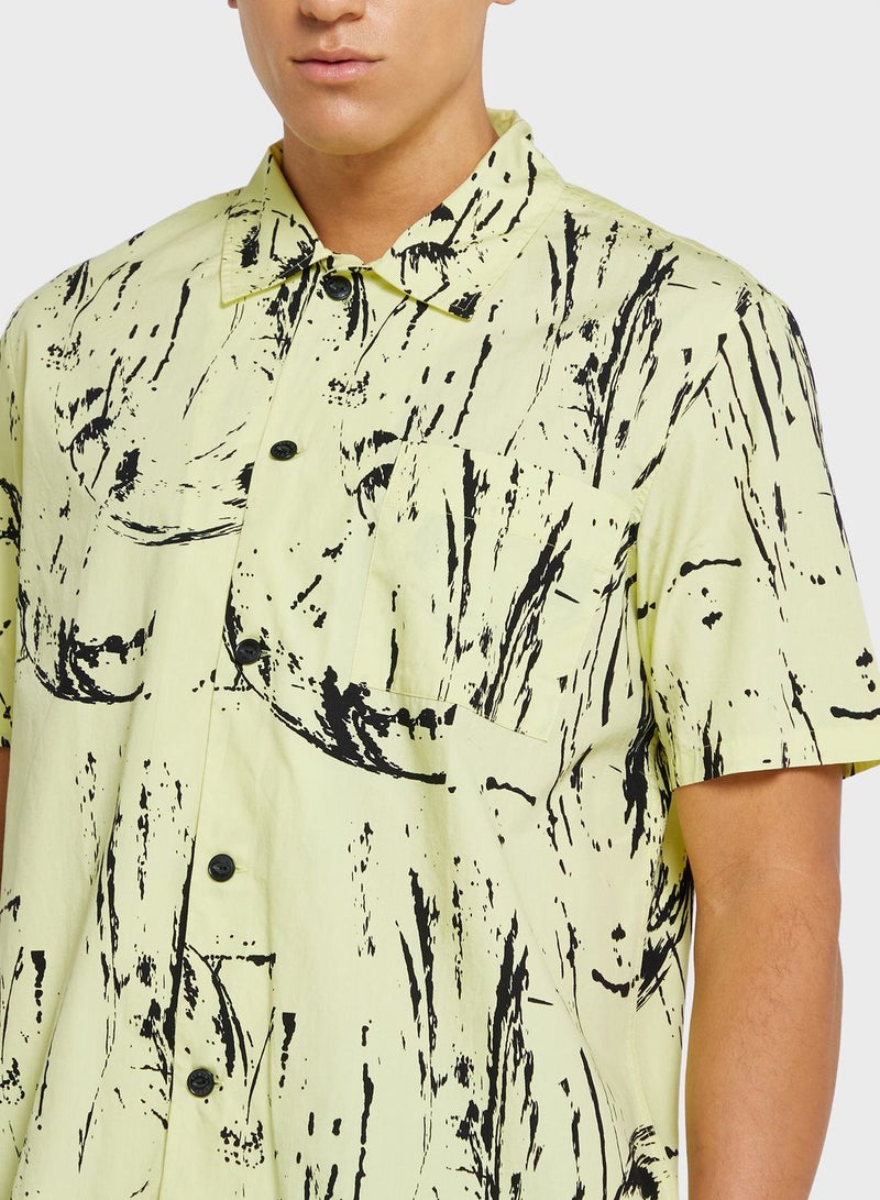 ادوين قميص بطبعات جرافيك - Image 3