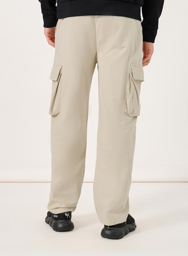 Styli Oversized Straight Leg Cargo Pants - Image 5
