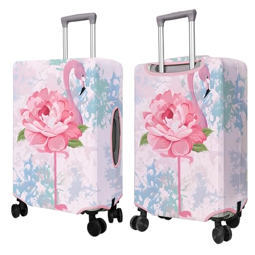 PtRug Travel Luggage Cover Suitcase Protector Fits 1832 Inch Wheel Covers PatternedTravel Related Items Flower Luggage Protector Elastic XL - Image 3